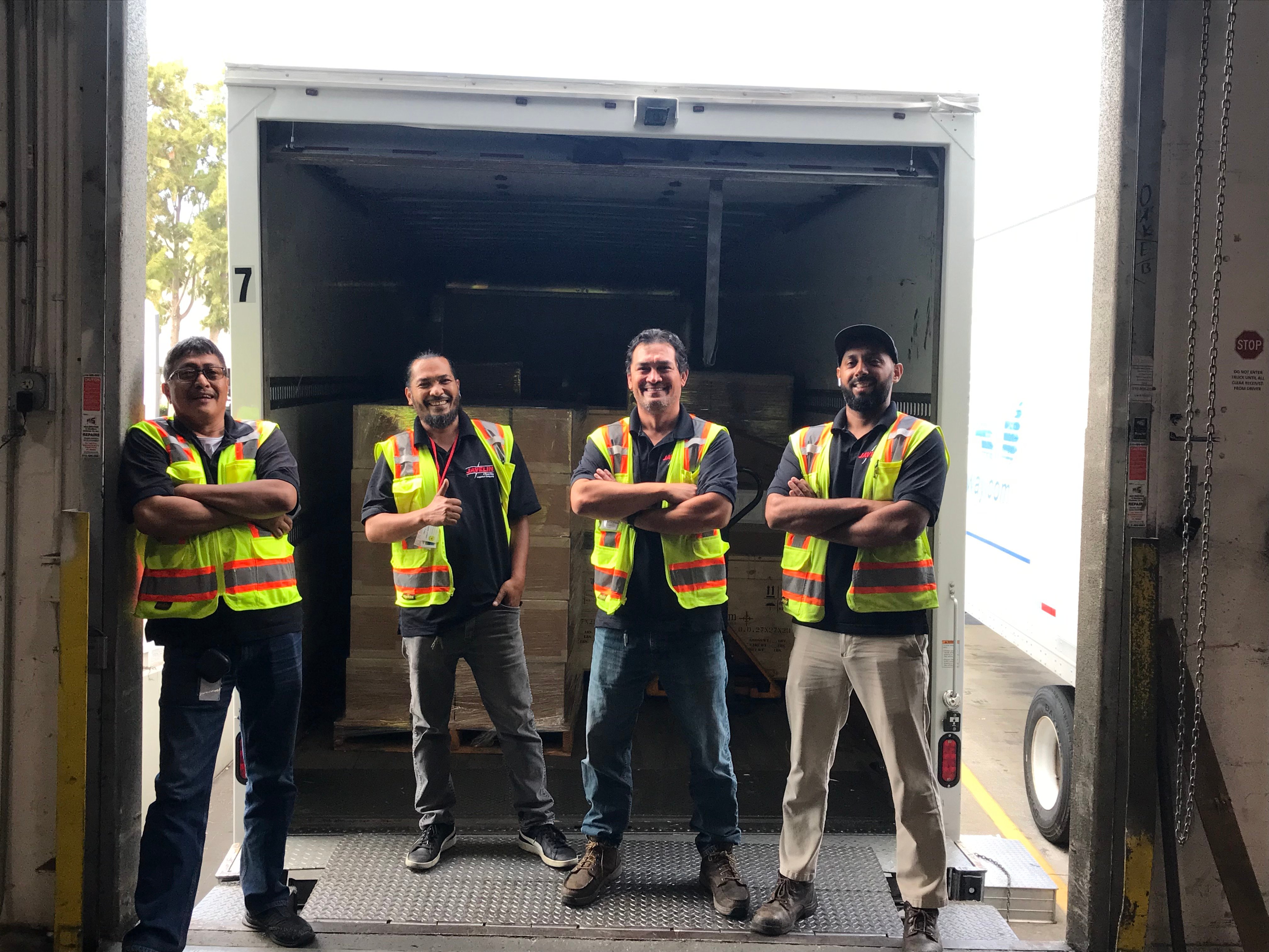 From Left Regino, Chris, Anthony, Charanjit